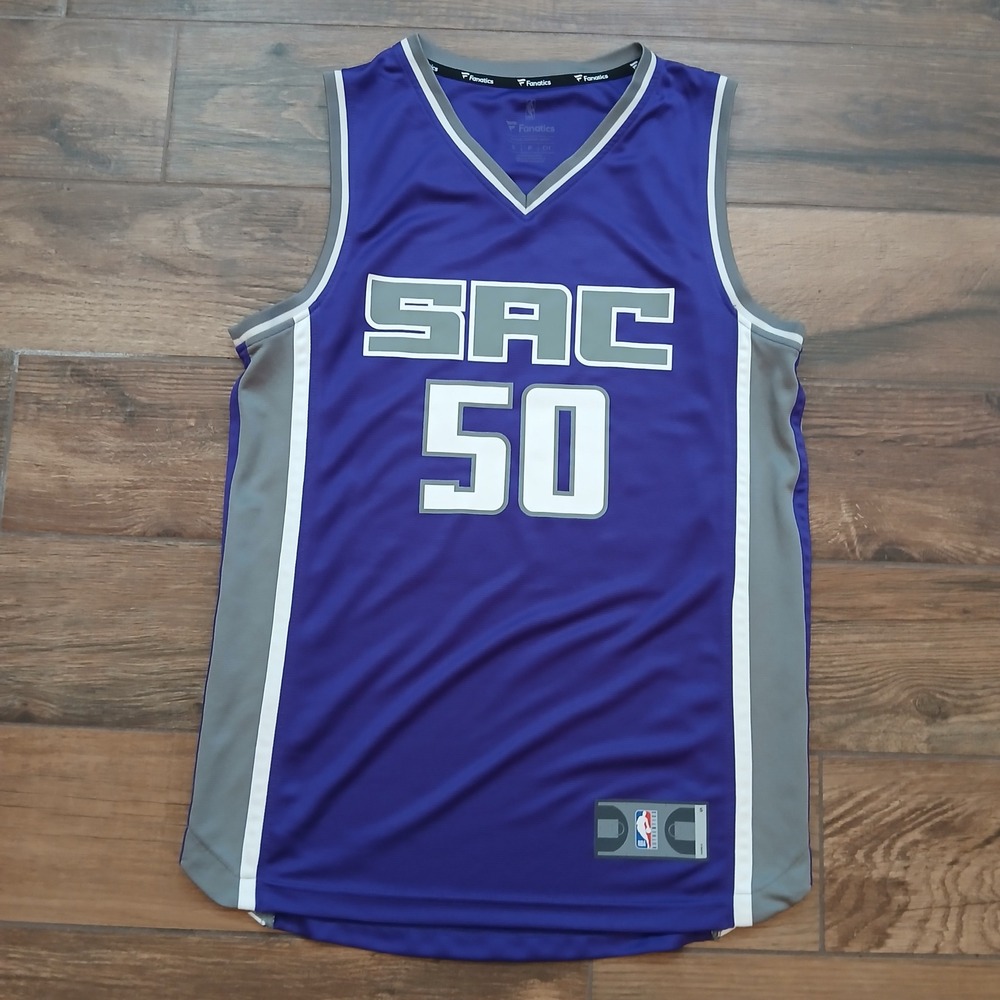 Sacramento Kings Jersey Mens Small Purple Basketball Fanatics Caleb Swanigan
